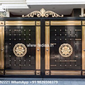 Modern Gate Design Ideas Collection 18 Feet Gate Design No-11238