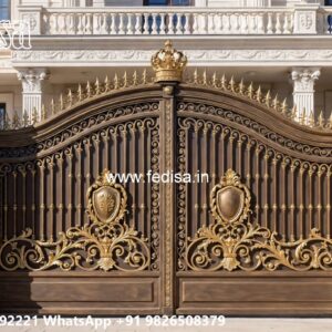 Unique Gate Design Ideas For Entry Double Sliding Gate Design No-11318