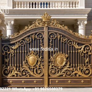 Gate Design Ideas With Safety Features Low Cost Simple Main Gate Design No-11345