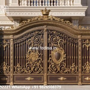 Modern Gate Design Ideas For Budget Homes Iron Boundary Gate No-11351
