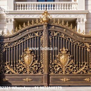 New Style Gate Design Ideas For Homes Boundary Grill Gate No-11358