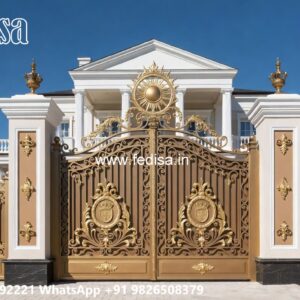 Compact Gate Design Ideas For Small Houses Cnc Iron Gate Design No-11376