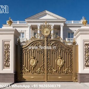 Classic Gate Design Ideas For Homes Lohe Ka Men Gate Design No-11379