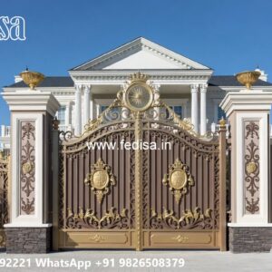 Modern Gate Design Ideas For Your Dream Home Main Gate Design With Fiber Sheet No-11389