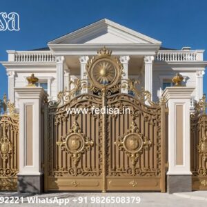 Simple Yet Elegant Gate Design Ideas Gate Gray Color No-11392