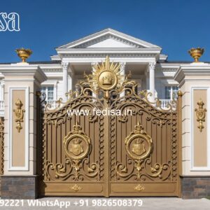 Gate Design Ideas For Village Homes Iron Gate Double Door Design No-11404
