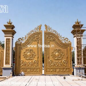 Budget-friendly Gate Design Ideas Main Gate Design Laser Cutting No-11405