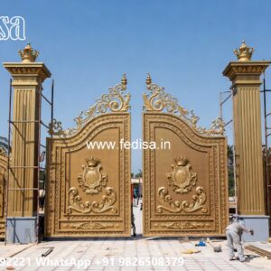 Decorative Iron Gate Design Ideas Gate Design Double Door No-11424