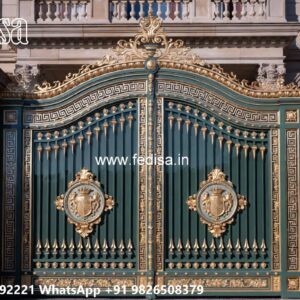 Grand Entrance Gate Designs Front Gate Paint Design No-11459