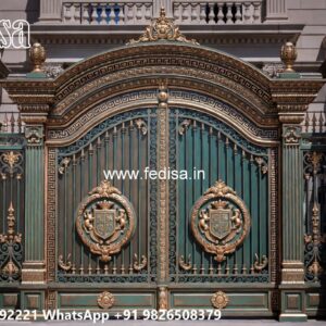 Rich Look Gate Design Ideas Main Gate Sliding Door Design No-11467