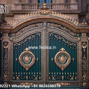 Best Security Gate Designs For Homes Gate Plaster Design No-11487