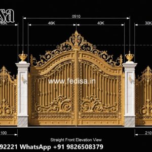Front Gate Design Trends 2034 Pushing Gate Design No-11508