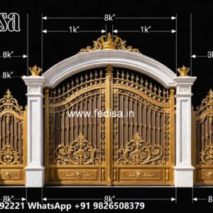 Gate Design Ideas For Houses Grill Boundary Wall No-11510