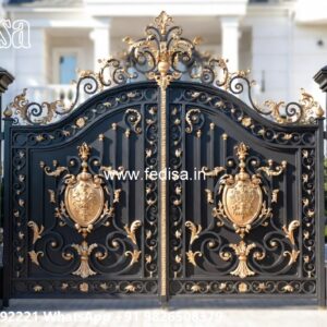 Creative Home Gate Designs Main Gate Design With Small Gate No-11524