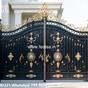 Entry Gate Ideas For Villas Mosquito Net Gate Design No-11542