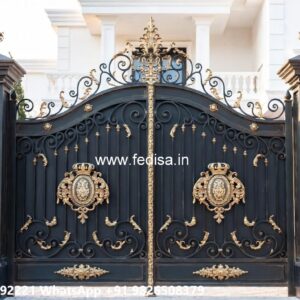 New Style Gate Designs Front Gate Design Iron Pipe No-11546