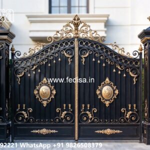 Amazing Modern Gate Ideas Home Main Gate Pillar Design No-11557