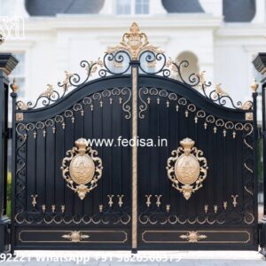 Modern Gate Designs 2034 Folding Front Gate Design No-11561