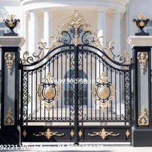 Elegant Gate Ideas For Homes Compound Gate Pillar Design No-11570