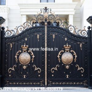 Creative Front Gate Designs Entrance Gate Pillar Design No-11571