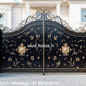 Stylish Entry Gate Design Collection Lohe Ke Gate Grill No-11595