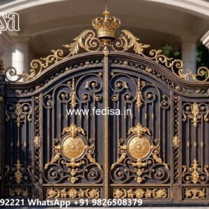 Strong And Stylish Gate Design Ideas Steel Gate Design 6 Feet No-11604