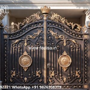 Attractive Front Gate Design Ideas Gate Door Design Steel No-11616