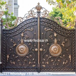 Modern Gate Design Ideas For Bungalows Lawn Gate Design No-11664