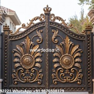 Elegant Gate Design Ideas For Entry Sliding Gate New Design No-11678