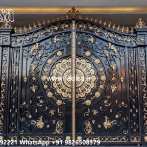 Beautiful Gate Design Ideas For Villas Wrought Iron Gate For Front Door No-11687
