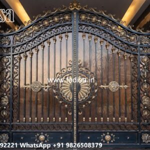Unique Gate Design Ideas For Entryway Jalidar Gate Design No-11709