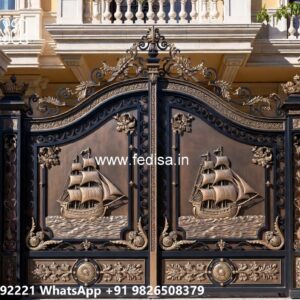Strong And Stylish Gate Design Collection Lohe Ka Maharaja Gate No-11751