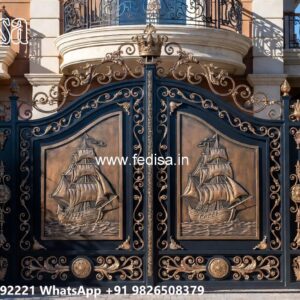 Modern Entry Gate Design Collection Room Wooden Gate Design No-11768