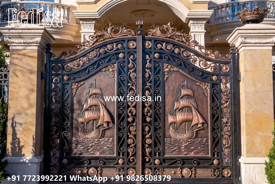Trendy Front Gate Design Inspiration Steel Ki Jali Ki Design No-11769