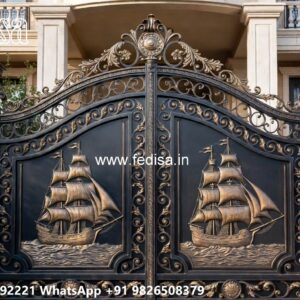 Unique Entry Gate Design Collection Front Door Grill Gate Design No-11774