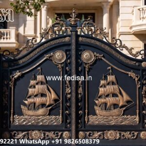 Simple And Elegant Gate Design Inspiration Lohe Ke Main Gate No-11780