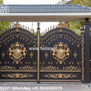 Simple Gate Design Ideas Collection Steel Boundary Gate Design No-11795