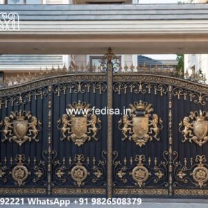 Simple Yet Elegant Gate Design Ideas Modern Courtyard Gate No-11804