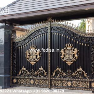 Modern Steel Gate Design Inspiration Steel Gate With Glass Design No-11806