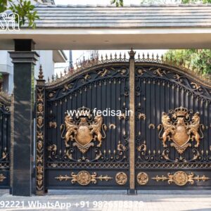 Creative Modern Gate Designs For Small Houses Arch Grill Gate Design No-11810