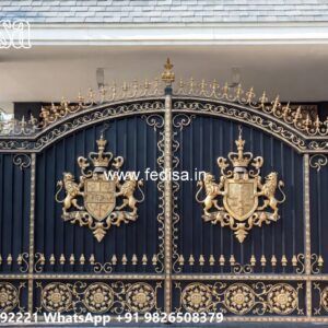 Gate Design Ideas For Village Homes Steel Gate Design 10 Feet No-11816