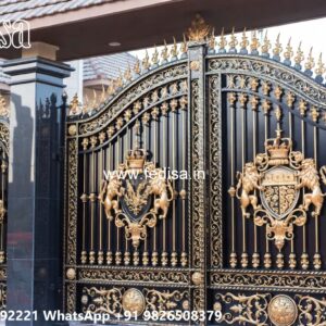 Beautiful Wooden Gate Design Ideas Temple Iron Gate Design No-11821