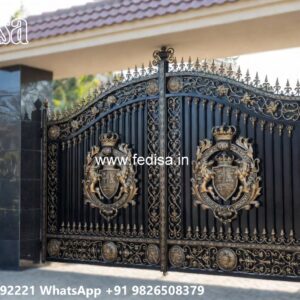 Simple Wooden Gate Designs For Small Homes Steel Single Door Gate Design No-11827