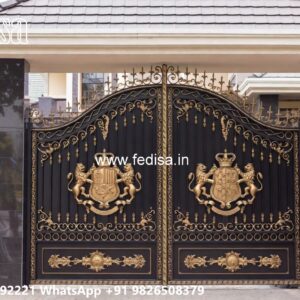 Decorative Iron Gate Design Ideas Main Gate Fatak Design No-11836