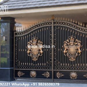 Designer Gate Ideas For Stylish Homes Iron Jali Gate No-11841