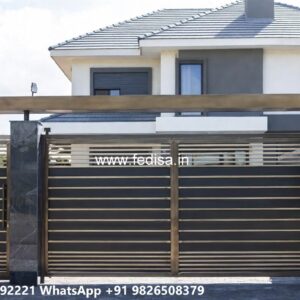 Premium Gate Design Ideas For Bungalows Grill Design Above Main Gate No-11872