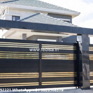 Elegant Villa Gate Design Collection Rod Iron Fence Designs No-11875