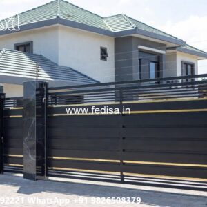 Stylish Entrance Gate Designs Leaf Gate Design No-11901