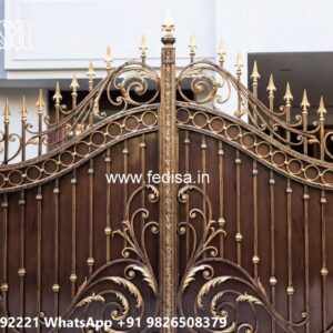 Modern Gate Ideas For Villas Stainless Steel Main Door Gate Price No-11933