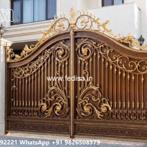 Gate Design Ideas For Every Budget Sliding Entrance Gate Design No-11944